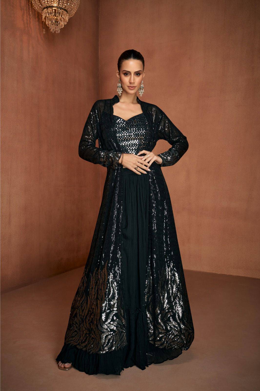 VIVAH BY GULKAYRA 7579 Series Designer Festive Suits Collection Beautiful Stylish Fancy Colorful Party Wear & Occasional Wear Real Georgette Dresses At Wholesale Price